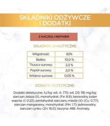 GOURMET GOLD - Casserole duck and turkey 85g