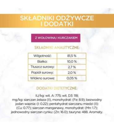 Gourmet Gold - Mix Beef and Chicken 85g