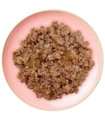 WIEJSKA ZAGRODA Beef with veal and catnip – wet food for cats – 100g