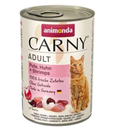 ANIMONDA Carny Adult Turkey, chicken and shrimp - wet cat food - 400g