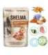 SHELMA Rich in turkey in sauce - wet cat food - 85g