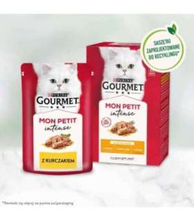 GOURMET Mon Petit Poultry Mix - wet cat food - 6 x 50 g