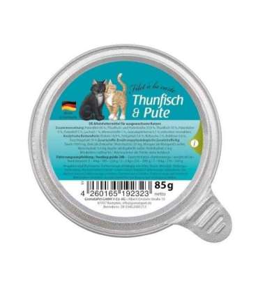 GRANATAPET Filet á la carte Tun with turkey - wet cat food - 85g