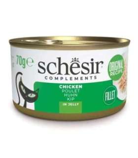 SCHESIR Chicken in jelly - wet cat food - 70g