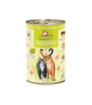 GRANATAPET DeliCATessen Pheasant and coney - wet cat food - 400g