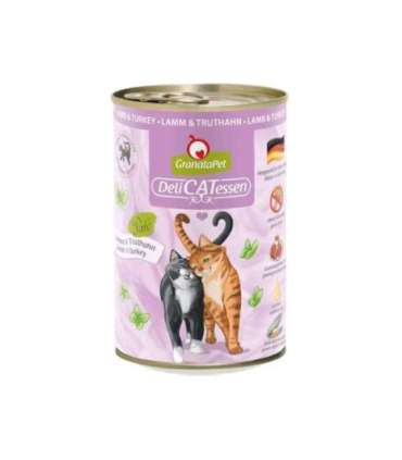 GRANATAPET DeliCATessen Lamb and turkey - wet cat food - 400g