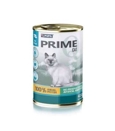 PUPIL Prime bogata w łososia z pstrągiem 400 g