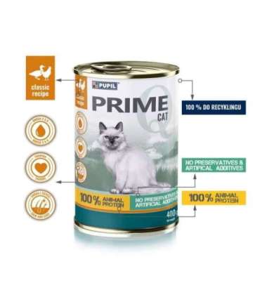 PUPIL Prime bogata w kurczaka z kaczką 400 g