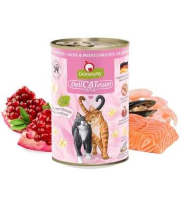GRANATAPET DeliCATessen Salmon and seafood - wet cat food - 400g