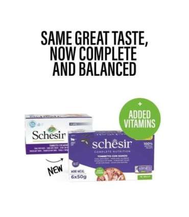 SCHESIR in jelly Tuna with beef  - wet cat food - 6 x 50 g