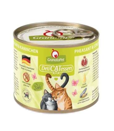GRANATAPET DeliCATessen Pheasant and coney - wet cat food - 200g