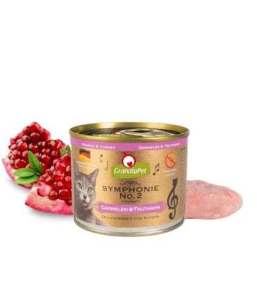 GRANATAPET Symphonie  No.2 Prawns and turkey - wet cat food - 200g