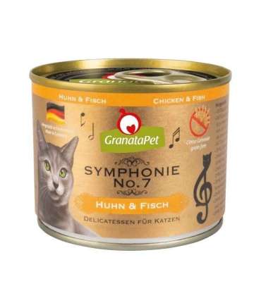 GRANATAPET Symphonie  No.7 Chicken and fish - wet cat food - 200g