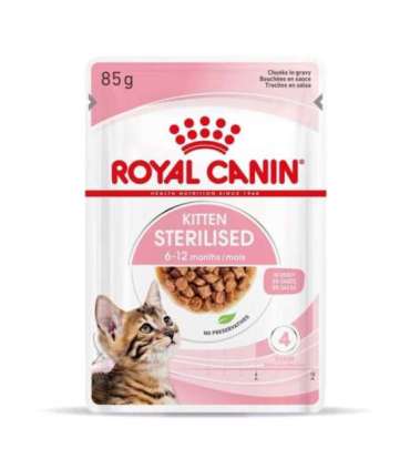 Royal Canin Sterilised Gravy 12x85g