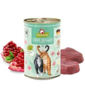 GRANATAPET DeliCATessen Venison and tuna - wet cat food - 400g