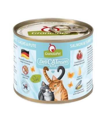 GRANATAPET DeliCATessen Salmon and turkey - wet cat food - 200g