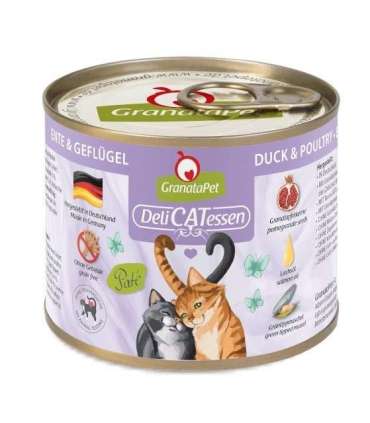 GRANATAPET DeliCATessen Duck and poultry - wet cat food - 200g