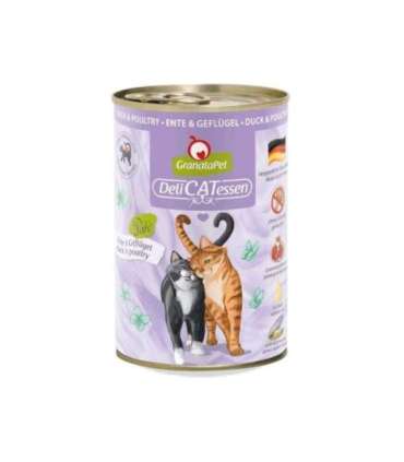 GRANATAPET DeliCATessen Duck and poultry - wet cat food - 400g