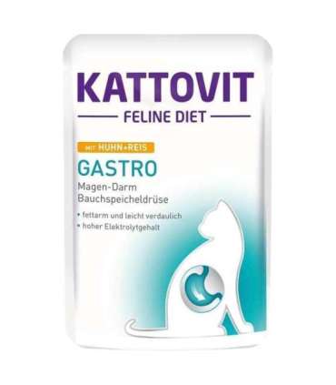 KATTOVIT Feline Diet Gastro - wet cat food - 12 x 85g