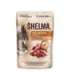 SHELMA Rich in chicken, turkey, beef and duck - wet cat food - 4x85g