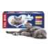 PREVITAL XXL BOX Flavor Mix with Chicken, Veal, Salmon, and Liver in Gravy - Wet Cat Food - 48 x 100g