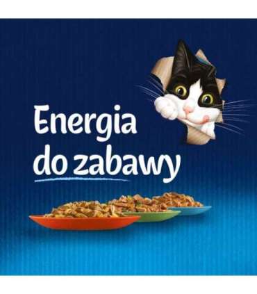 Purina Felix Sensations Mix Turkey, Mackerel, Lamb, Herring - Wet Cat Food - 12x85 g