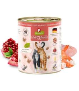 GRANATAPET DeliCATessen Turkey and shrimps - wet cat food - 800g