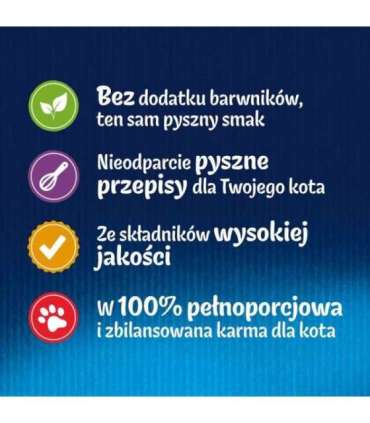 Felix Fantastic fish flavors in jelly with tuna, salmon, cod and flatfish - (12x 85 g)