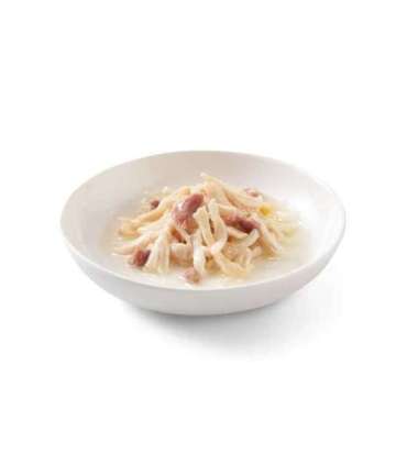 SCHESIR Chicken fillets with duck in broth - wet cat food - 6x50g