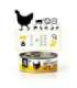 3COTY Chicken - wet cat food - 80g
