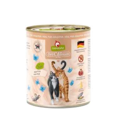 GRANATAPET DeliCATessen Pur Veal - wet cat food - 800g