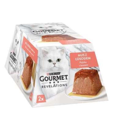 PURINA Gourmet Revelations Salmon - wet cat food - 2x57 g