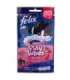 FELIX Play Tubes Turkey, Ham  - dry cat food - 50 g