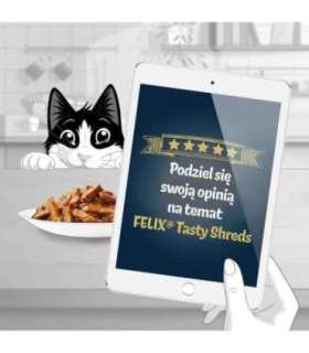 FELIX Tasty Shreds with salmon and tuna - 4x 80g