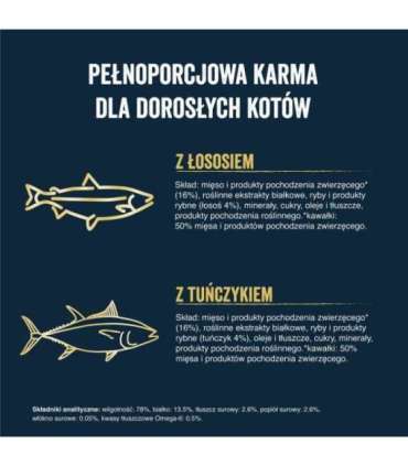 FELIX Tasty Shreds with salmon and tuna - 4x 80g