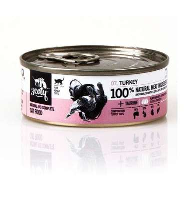3COTY Turkey - wet cat food - 80g