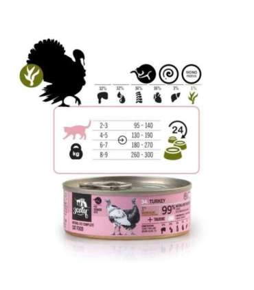 3COTY Turkey Senior - wet cat food - 80g