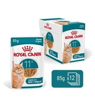 ROYAL CANIN Ageing 11+ Chunks in gravy - wet cat food - 12x85g