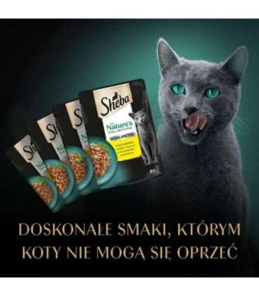 SHEBA Nature's Collection Poultry Flavors in jelly - wet cat food - 40 x 85g