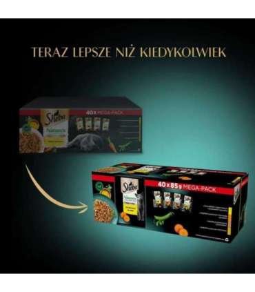 SHEBA Nature's Collection Poultry Flavors in jelly - wet cat food - 40 x 85g