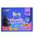 BRIT Cat Pouches Family Plate - wet cat food - 12 x 100g