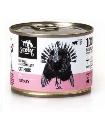 3COTY 04 Turkey - wet cat food - 180g