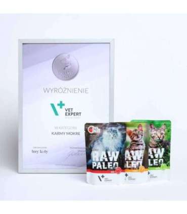 RAW PALEO Adult Cat Sterilised Game - wet cat food - 100 g