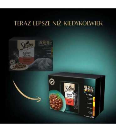 Sheba Selection in Sauce Juicy Flavours 12 x 85 g