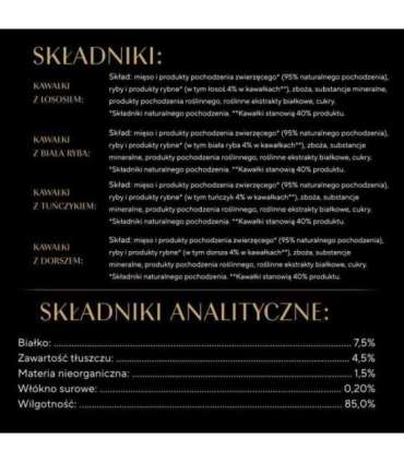 SHEBA Sauce Collection Fish flavors collection - wet cat food - 40x85 g