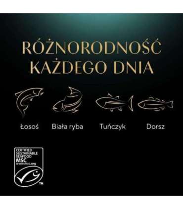 SHEBA Sauce Collection Fish flavors collection - wet cat food - 40x85 g