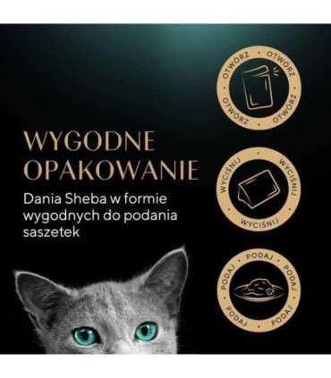 SHEBA Nature's Collection Mix - wet cat food - 40x85g