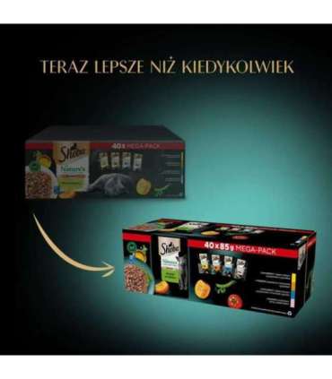 SHEBA Nature's Collection Mix - wet cat food - 40x85g