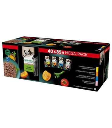 SHEBA Nature's Collection Mix - wet cat food - 40x85g