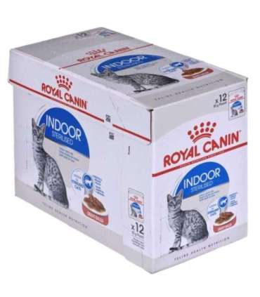 ROYAL CANIN FHN Indoor jelly - wet food for adult cats - 12x85g